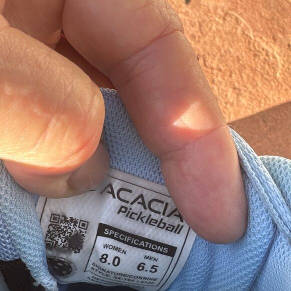 Acacia The CORRINE Pickleball M6.5 W8 Signature Edition Pro Shoes Unisex - Picture 12 of 16